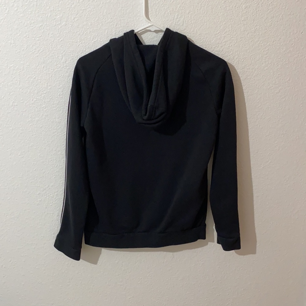 Adidas black hoodie with white. - Picture 4 of 4